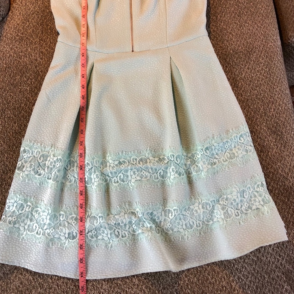 Express Turquoise Dress - Picture 9 of 16
